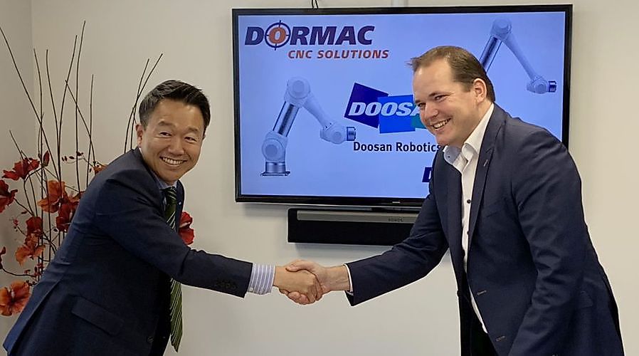 Dormac wordt dealer van cobots van Doosan Robotics in Nederland