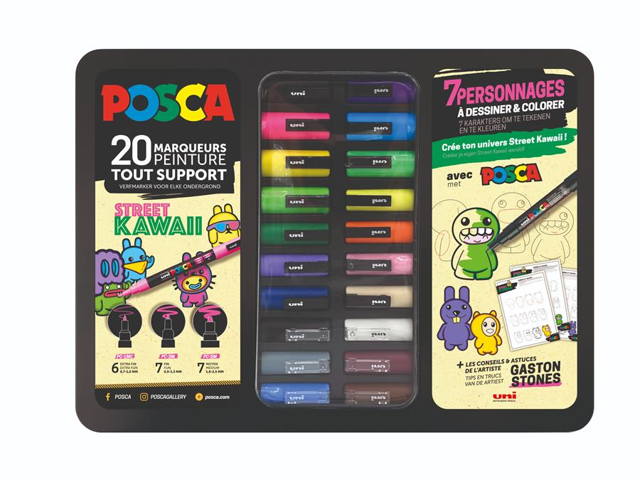 BELEEF EEN 100% STREET ART EINDEJAAR MET POSCA!