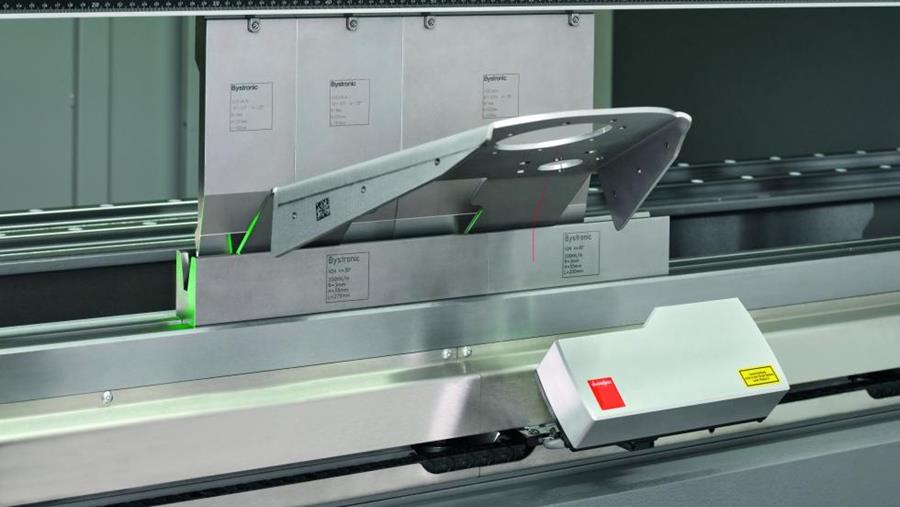 Atelier Bystronic sur le pliage