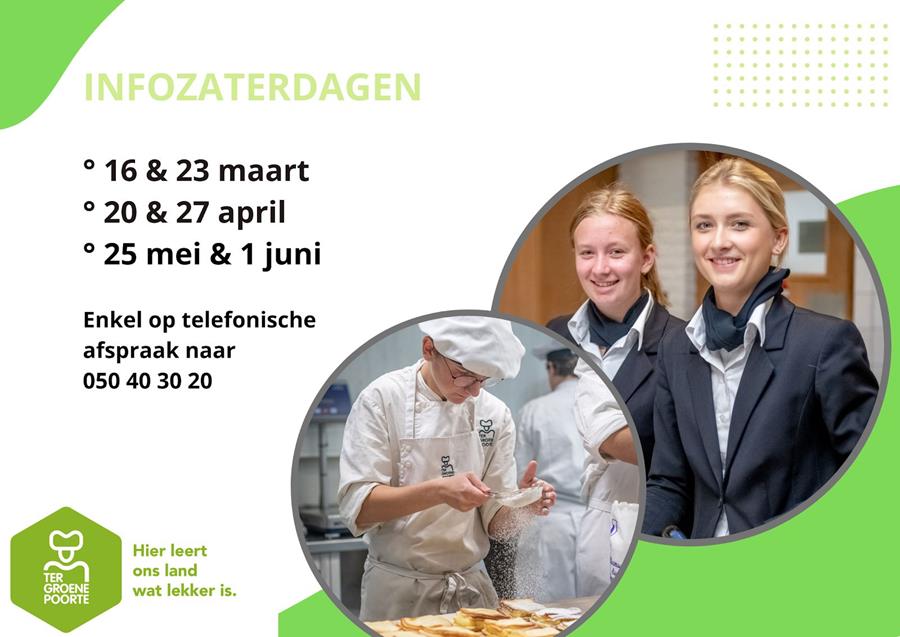 Word foodie bij Ter Groene Poorte