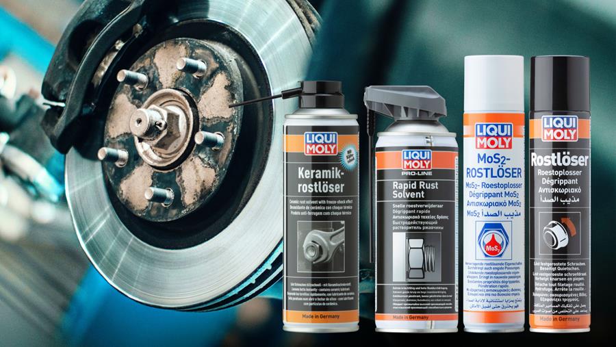 Roest eenvoudig verwijderen met LIQUI MOLY