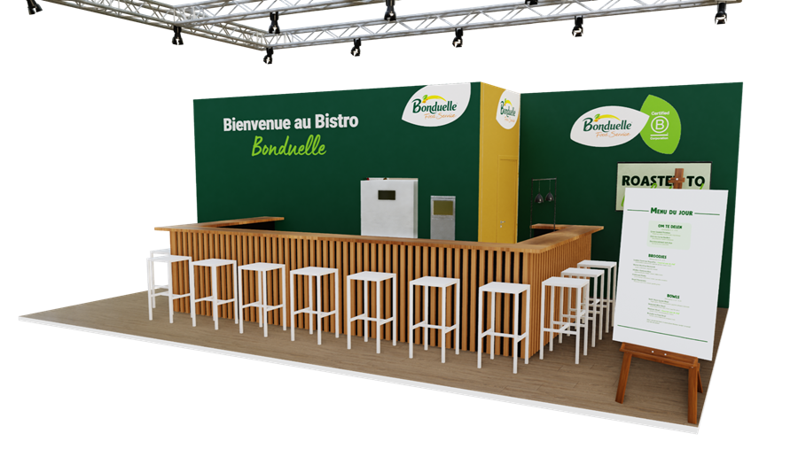Le Bistro Bonduelle rouvre ses portes à Horeca Expo!