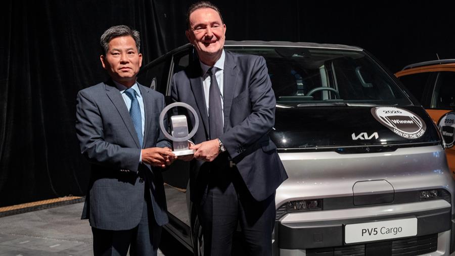 Le Kia PV5 sacré International Van of the Year 2026