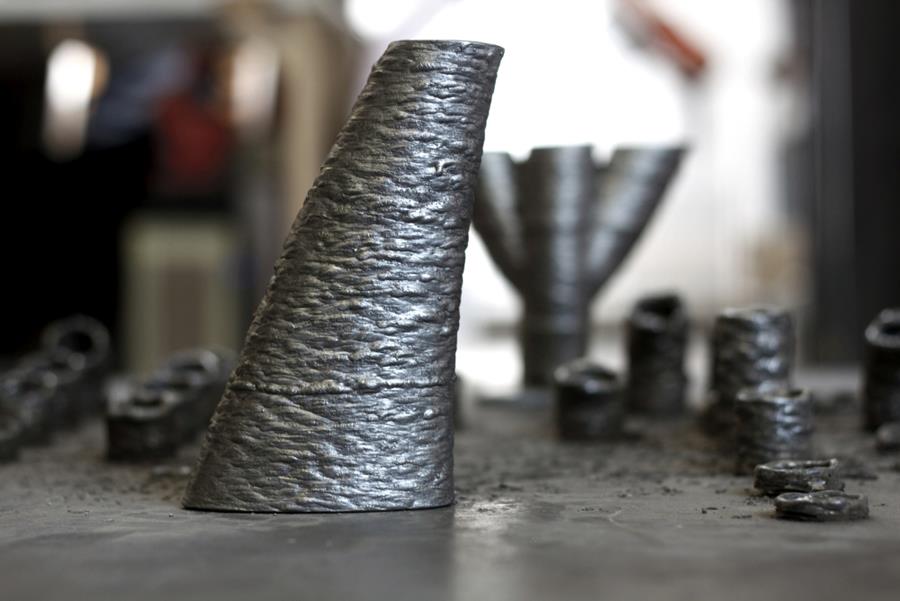 L'impression 3D déjà combinée avec des robots de soudage