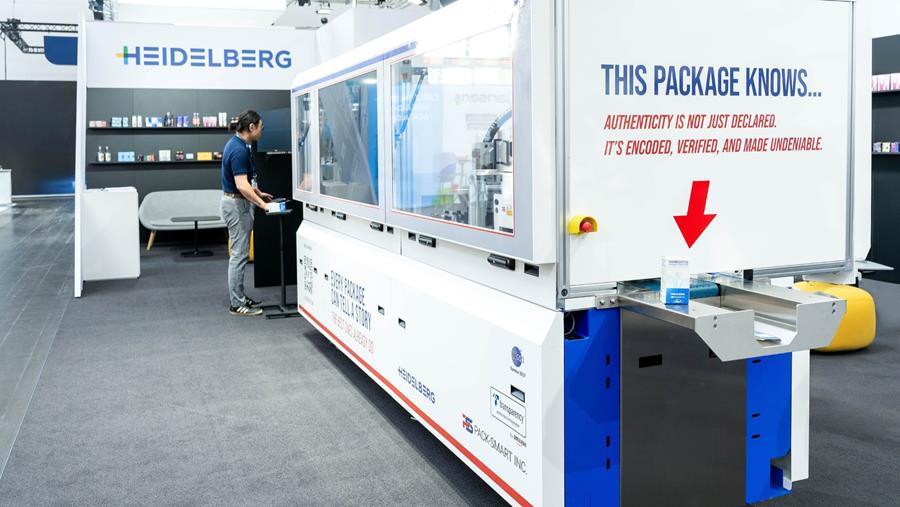 Heidelberg profileert zich op Interpack als systeemintegrator voor verpakkingsproductie