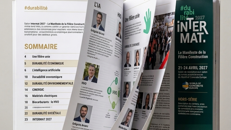 "Le secteur de la construction relève le défi de la durabilité".